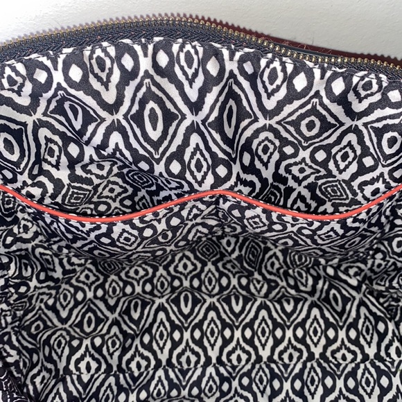 Urban Expressions Red/Orange Large Vegan Satchel Crossbody/Hand/Shoulder Bag - Picture 12 of 16